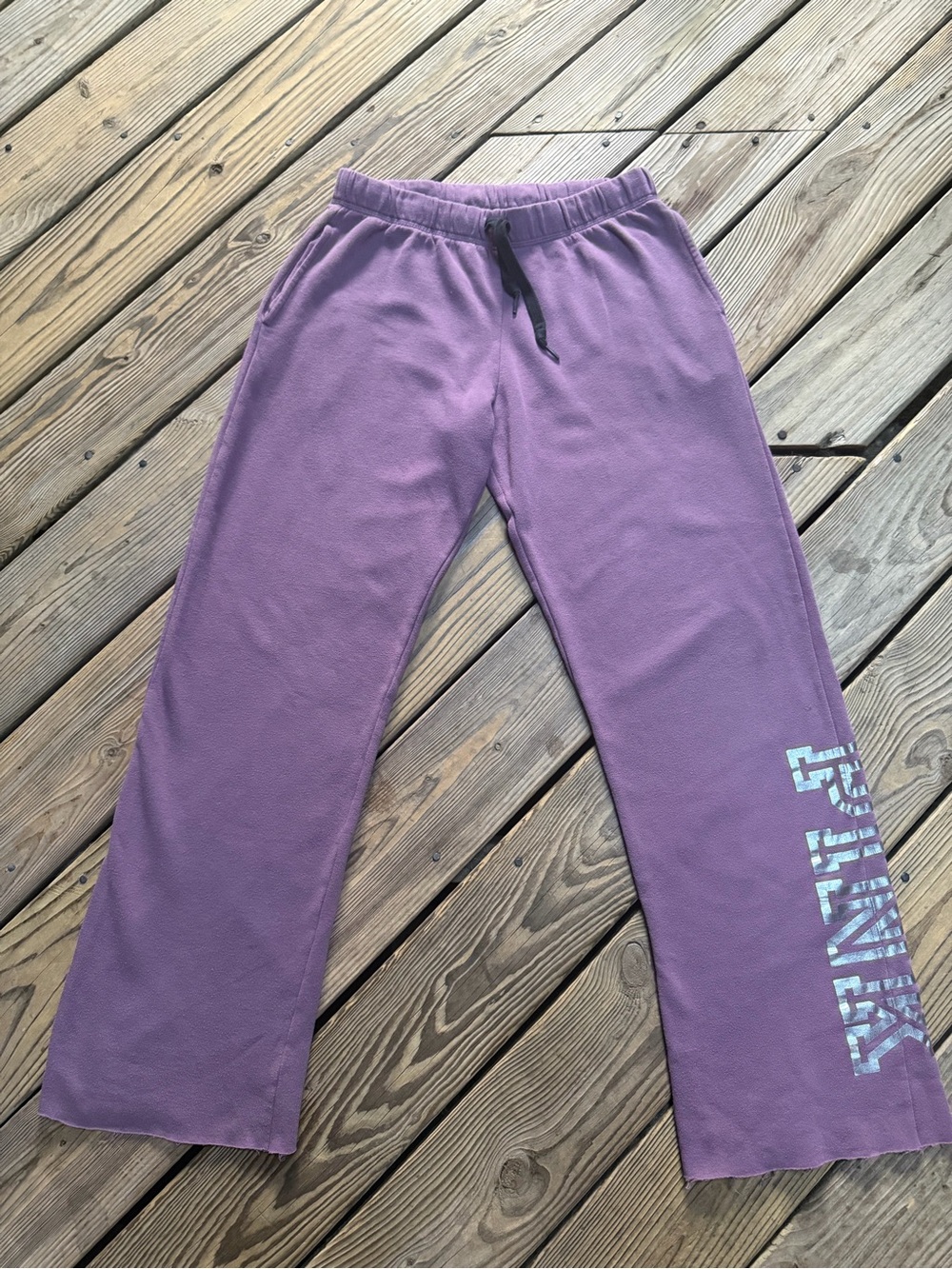 💜 PINK by Victoria’s Secret Boyfriend Sweatpants – Size Small